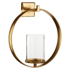 Cirqua Gold Wall Sconce