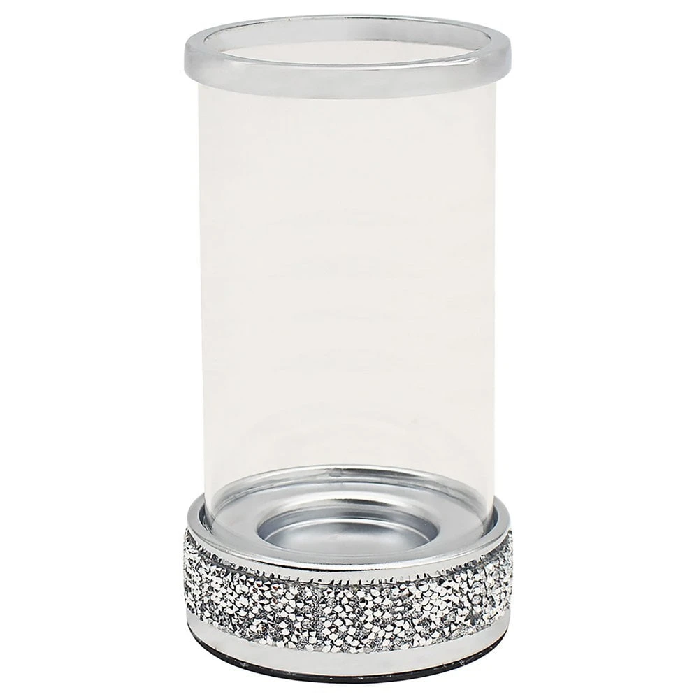 Crystal Embellished Candle Holder 25cm