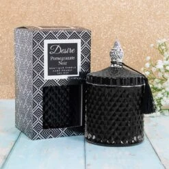 Desire Candle Jar - Pomegranate Noir
