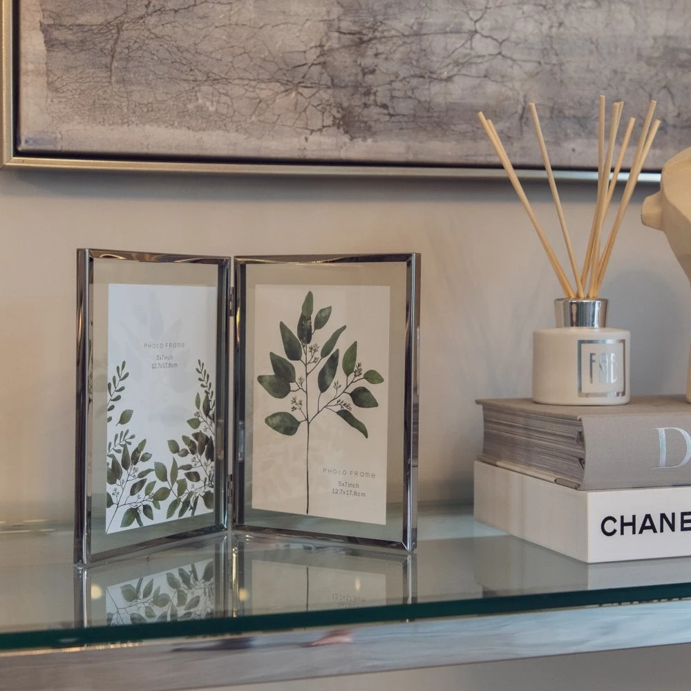 Double Silver Photo Frame - Image 5