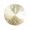 Extra Large Brushed Brass Metal Wall Clock