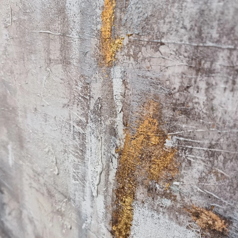 Fractures - Giant Luxury Framed Canvas Oil Painting - Image 3