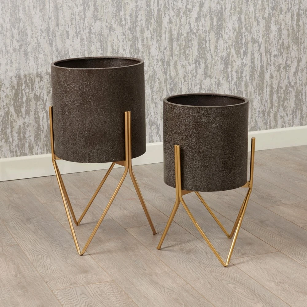 Hoven Metal Planter Large - Image 3