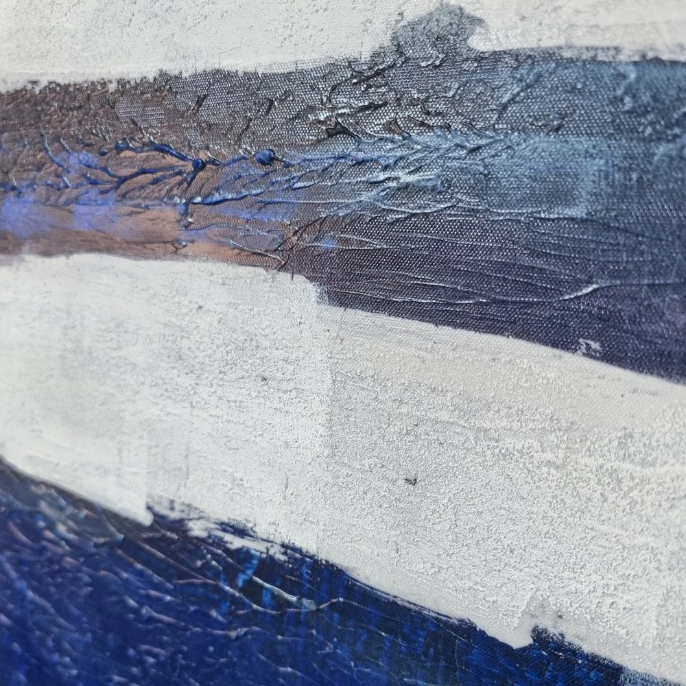 Influx II - Giant Luxury Framed Canvas Oil Painting - Image 3