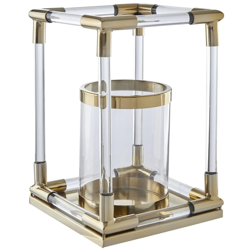 Lucita Small Lantern Gold