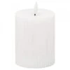 HI Luxe Ribbed LED Candle - 3x4"