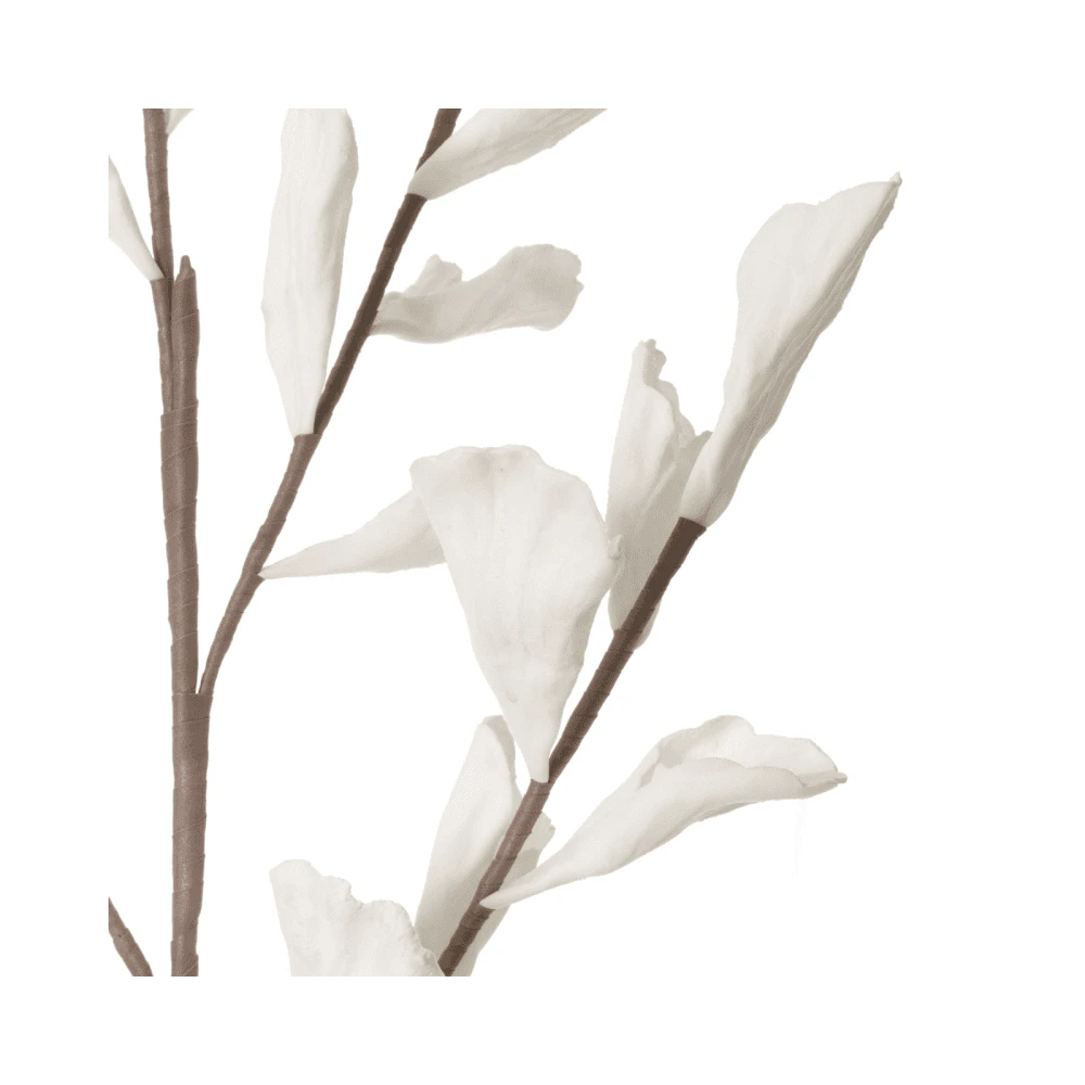 Multi Stem Flower White - 117cm - Image 2