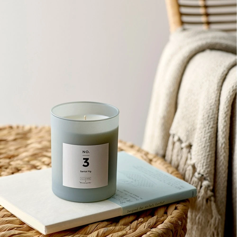 No. 3 Santal Fig Natural Wax Scented Candle - Image 2