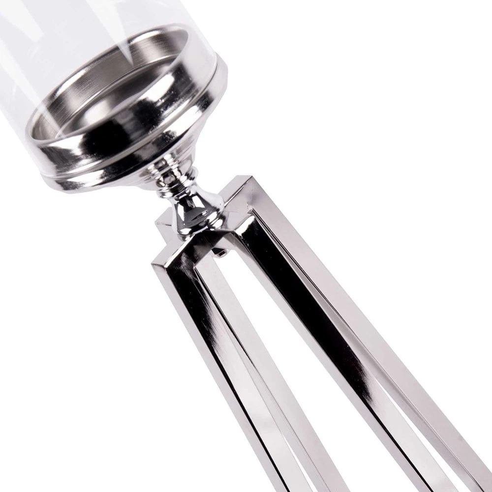 Roma Nickel Plated Candle Stand L - Image 2