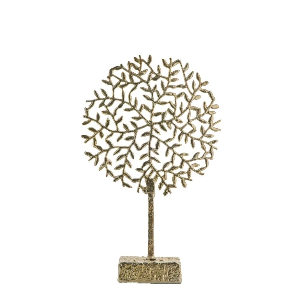 Round Leaf Ornament - Medium