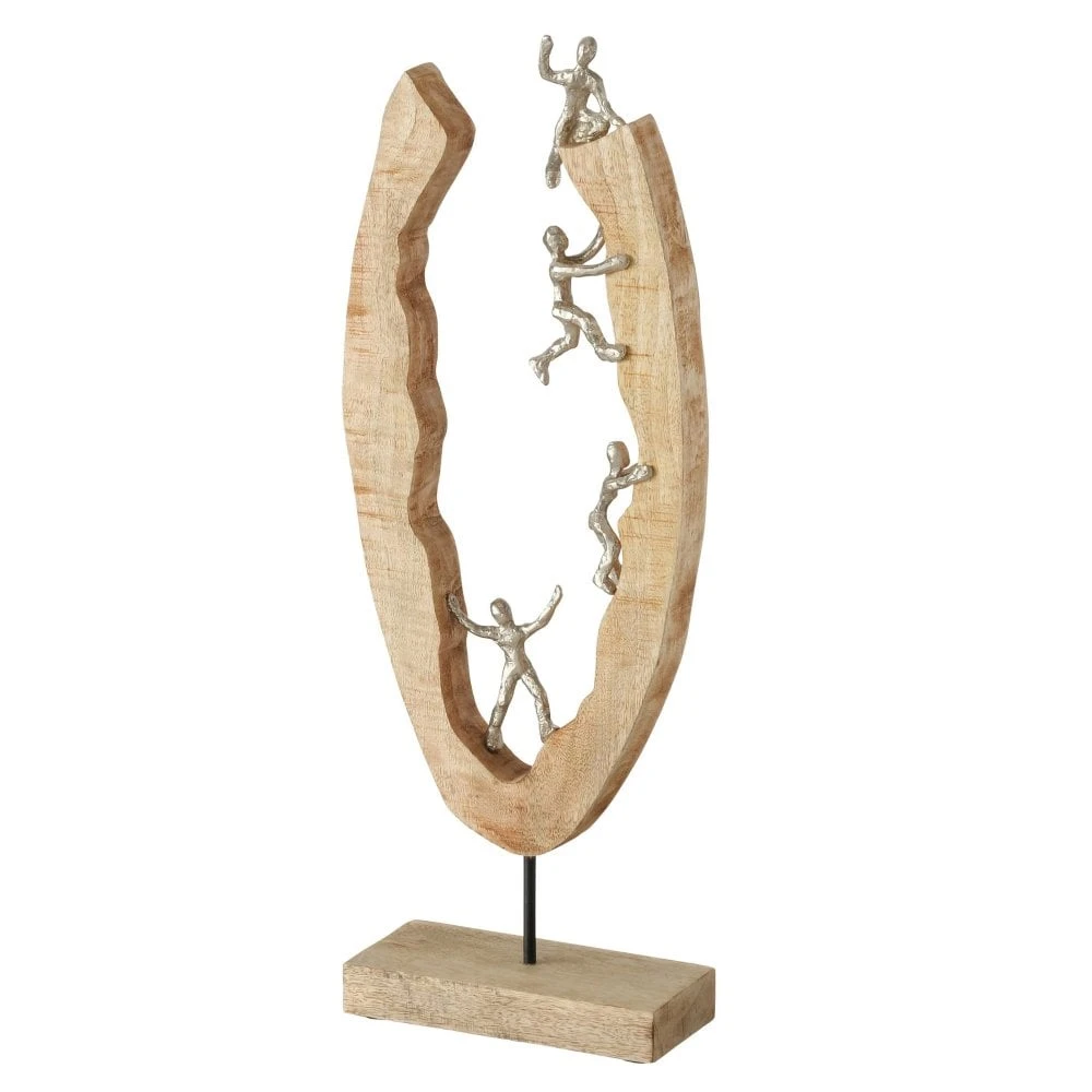 Semi Circular Climbing Men Ornament