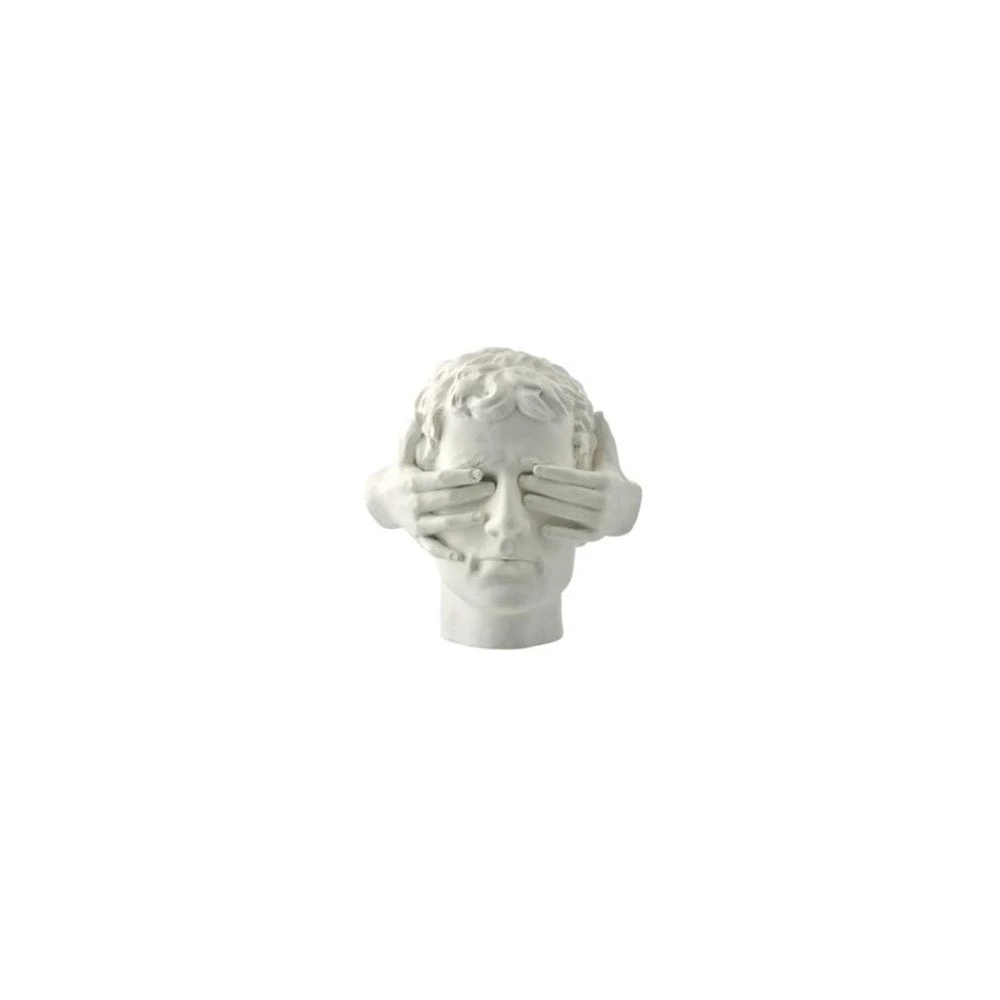 Serafina Stone Effect Figurine 1 - White