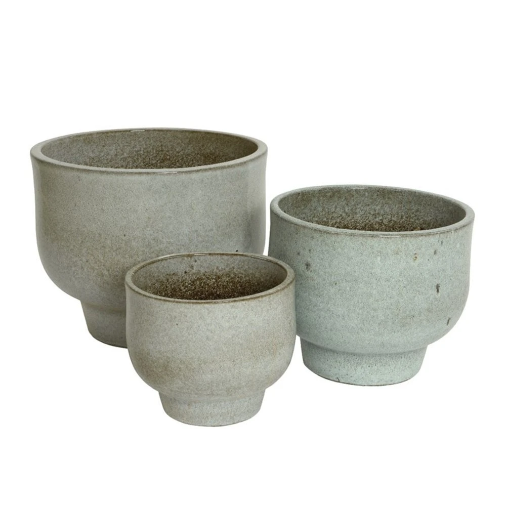 Set Of 3 Mila Outdoor Planters