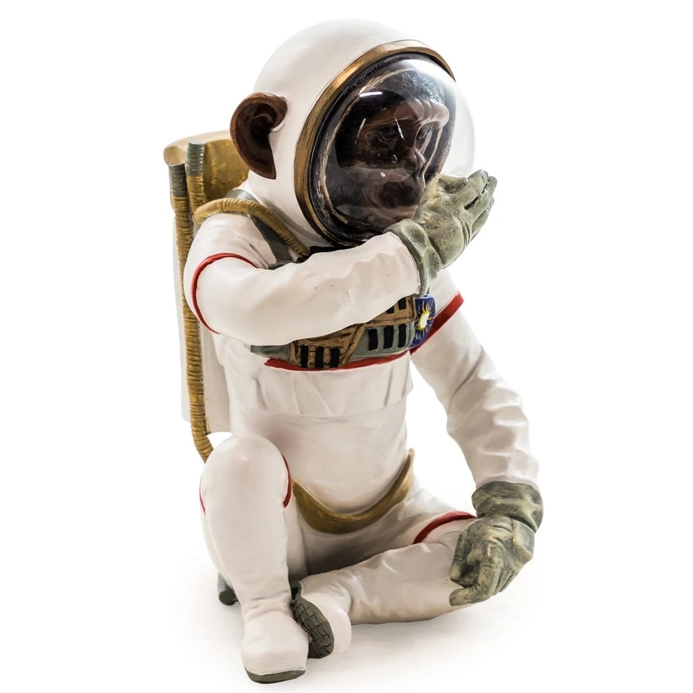 Speak No Evil Astronaut Chimpanzee