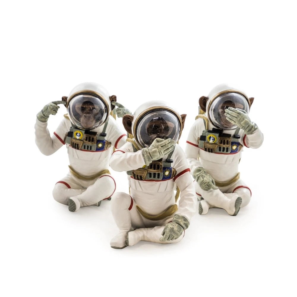 Speak No Evil Astronaut Chimpanzee - Image 2