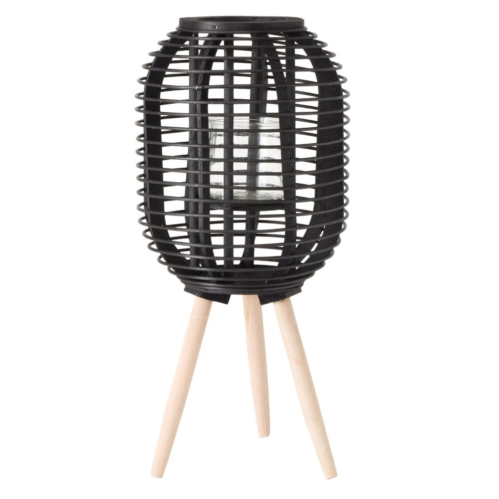 Tommy Rattan Candle Holder - Small