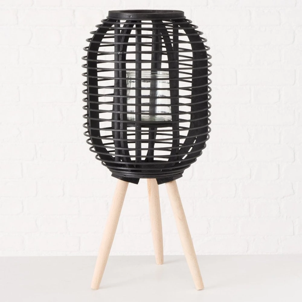 Tommy Rattan Candle Holder - Small - Image 4