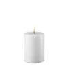 White LED Candle 7.5 X 10cm