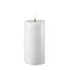 White LED Candle 7.5 X 15cm