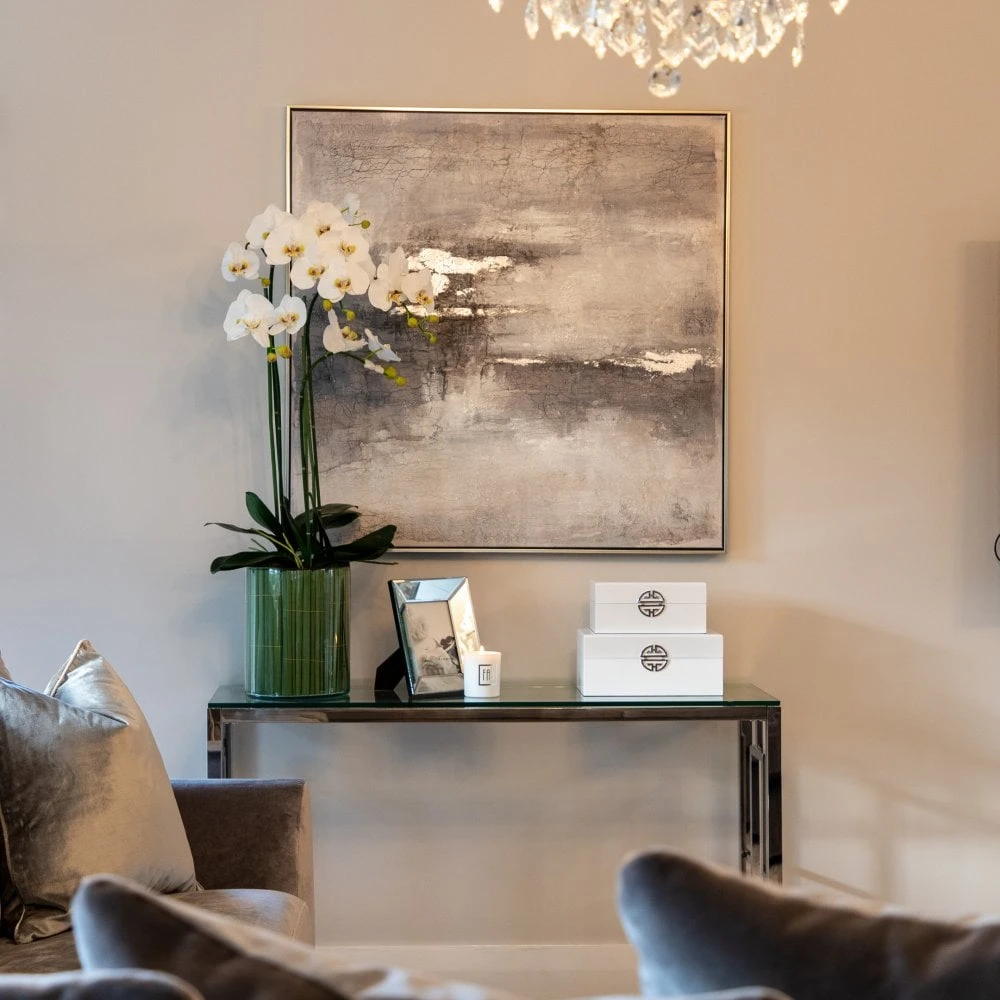 White Orchid Phalaenopsis Plant - Image 5